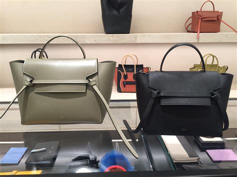 celine belt bag medium black|celine belt bag vs luggage.